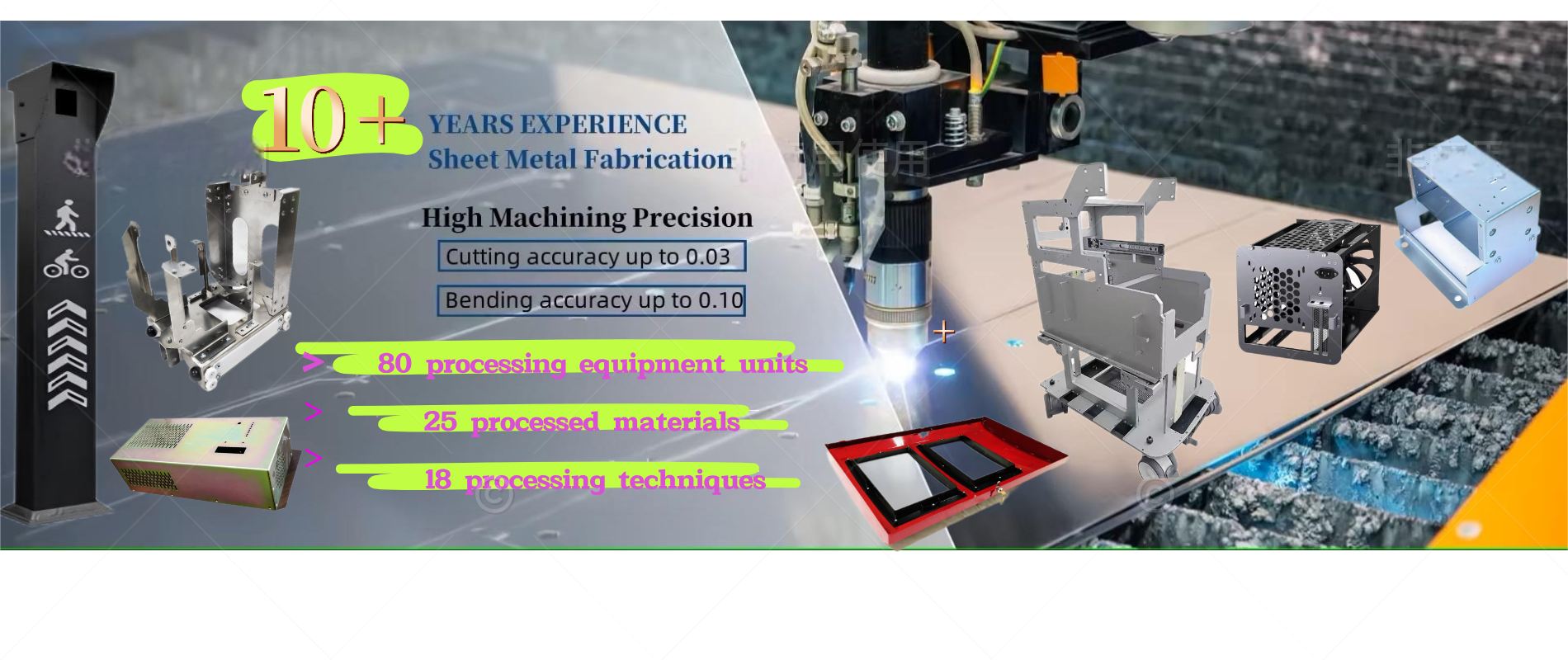 One-Stop Partner for Sheet Metal Fabrication ,CNC Machining ,Plastic Injection & Molding ,Precision Stamping ,Extrusion Molding ,and Assembly Solutions